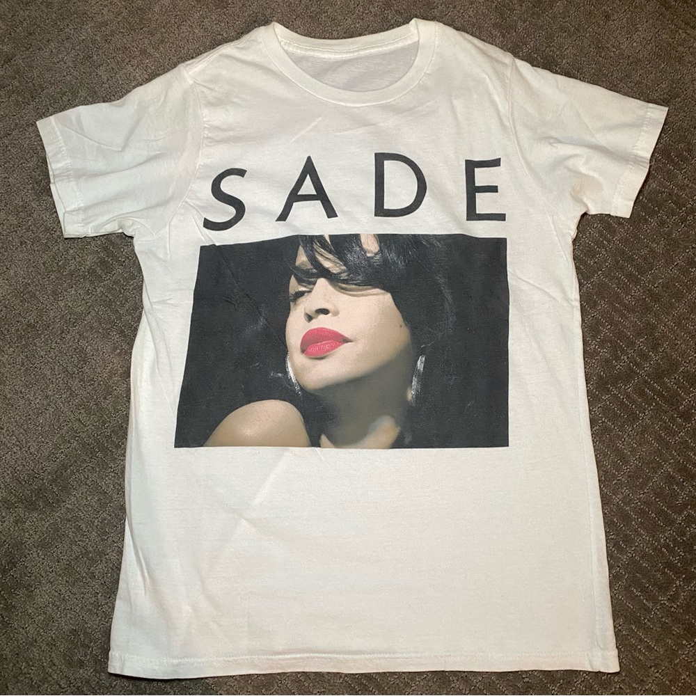 Sade 2011 Concert Tour Tee Print Short Sleeve T-Shirt
